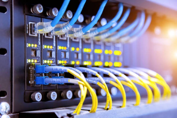 Network switch and ethernet cabling