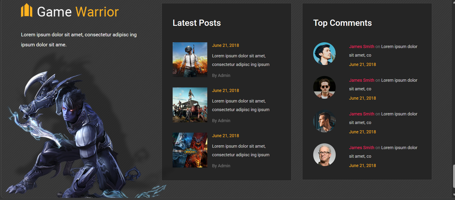 Game website